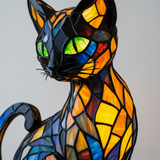 Elegáns macska figura