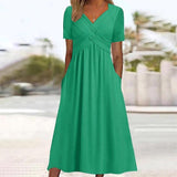 Kata - ELEGÁNS A-LINE MIDI RUHA