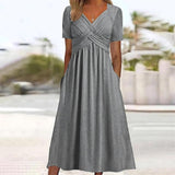 Kata - ELEGÁNS A-LINE MIDI RUHA