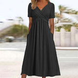 Kata - ELEGÁNS A-LINE MIDI RUHA