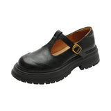 Mary Janes - Elegáns Bőr Cipők