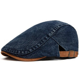 Miklós - Prémium Denim Lapos Sapka