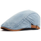 Róbert - Prémium Denim Flat Cap
