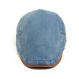 Miklós - Prémium Denim Lapos Sapka