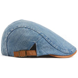 Róbert - Prémium Denim Flat Cap