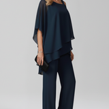 Jana | Női Cold-Shoulder Laza Wide-Leg Overall