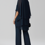 Jana | Női Cold-Shoulder Laza Wide-Leg Overall