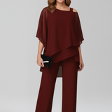 Jana | Női Cold-Shoulder Laza Wide-Leg Overall