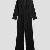 Jessica | Női Galléros Széles Lábú Derékban Fitted Overall