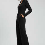 Jessica | Női Galléros Széles Lábú Derékban Fitted Overall