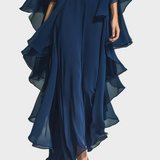 Aurora - Elegáns Chiffon Szett Rózsákkal