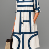 Arabella™ Geometrikus Midi Ruha