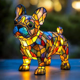 Csillogó francia bulldog