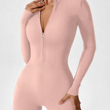 Carolin | Női Tavaszi Stretch Zip-Up Overall